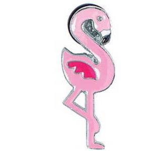 ONLY 2 LEFT FUN Tropical Enamel Pins Pink Flamingo